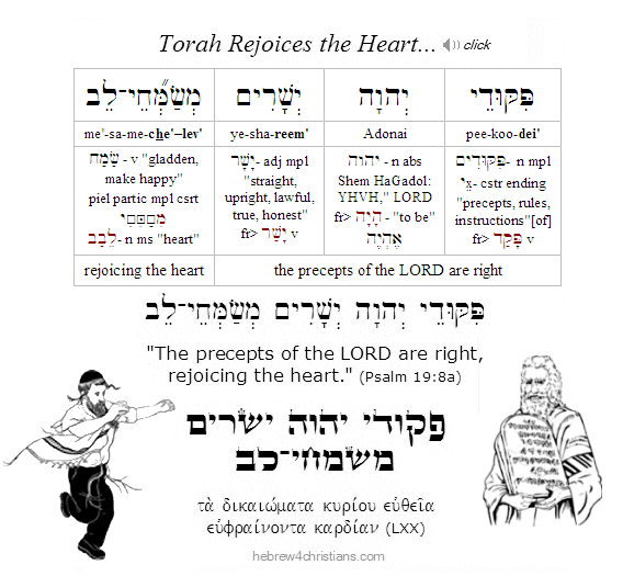 Psalm 19:8a Hebrew lesson